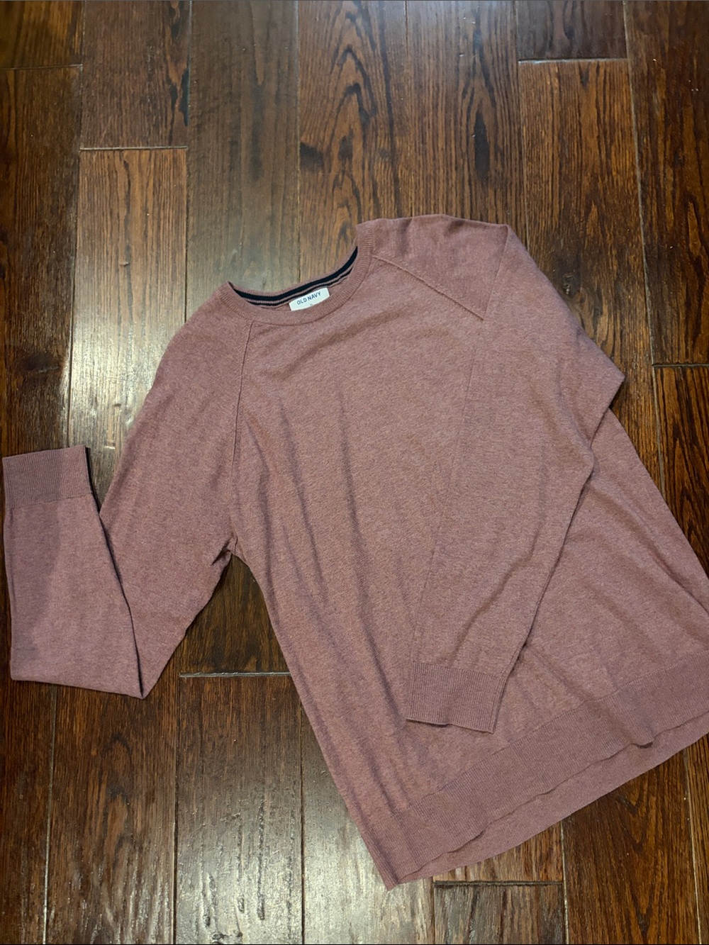 Old Navy Men's Mauve Crewneck Sweater